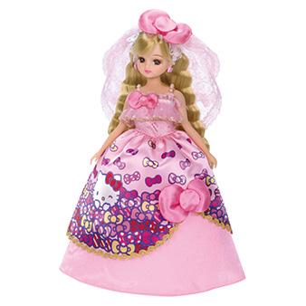 リカちゃん ドール LD-13 ハローキティだいすきウェディングドレスリカ