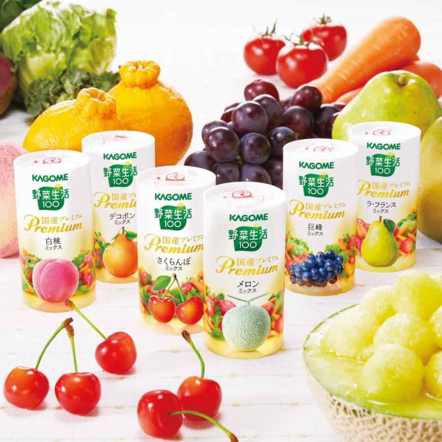 野菜生活100 ギフト カゴメ 野菜生活ギフト 国産プレミアム 紙容器 YP