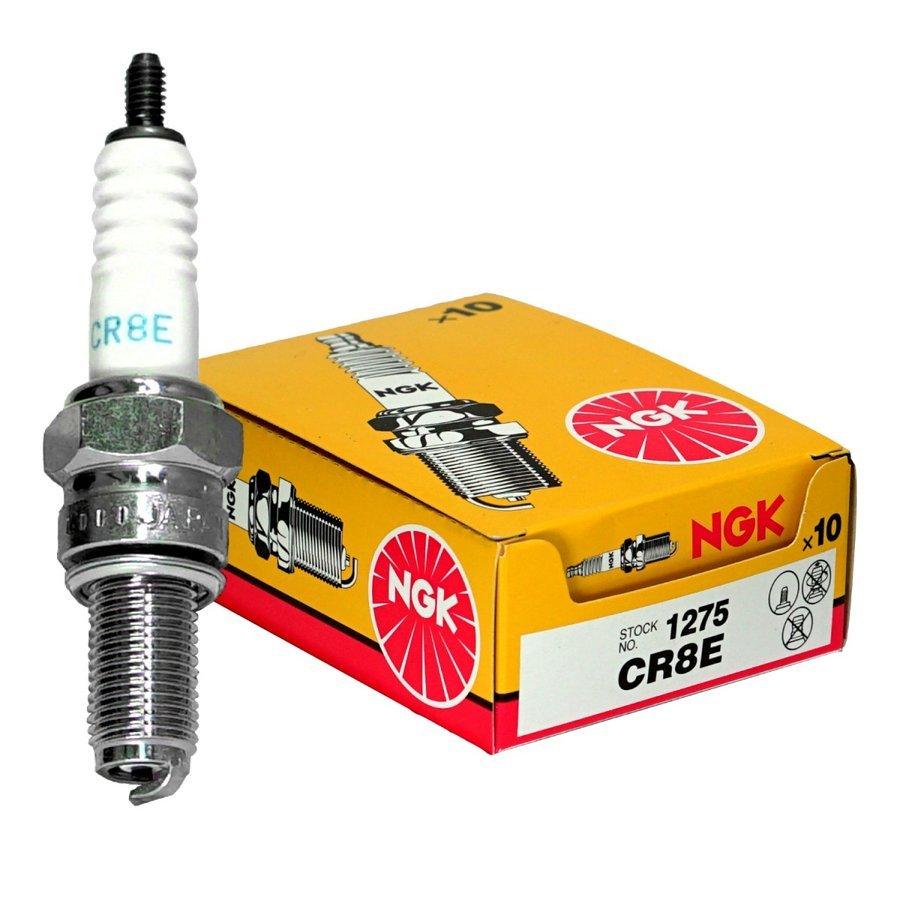 NGK スパークプラグ CR8E ネジ 1275 10本セット バイク プラグ 点火