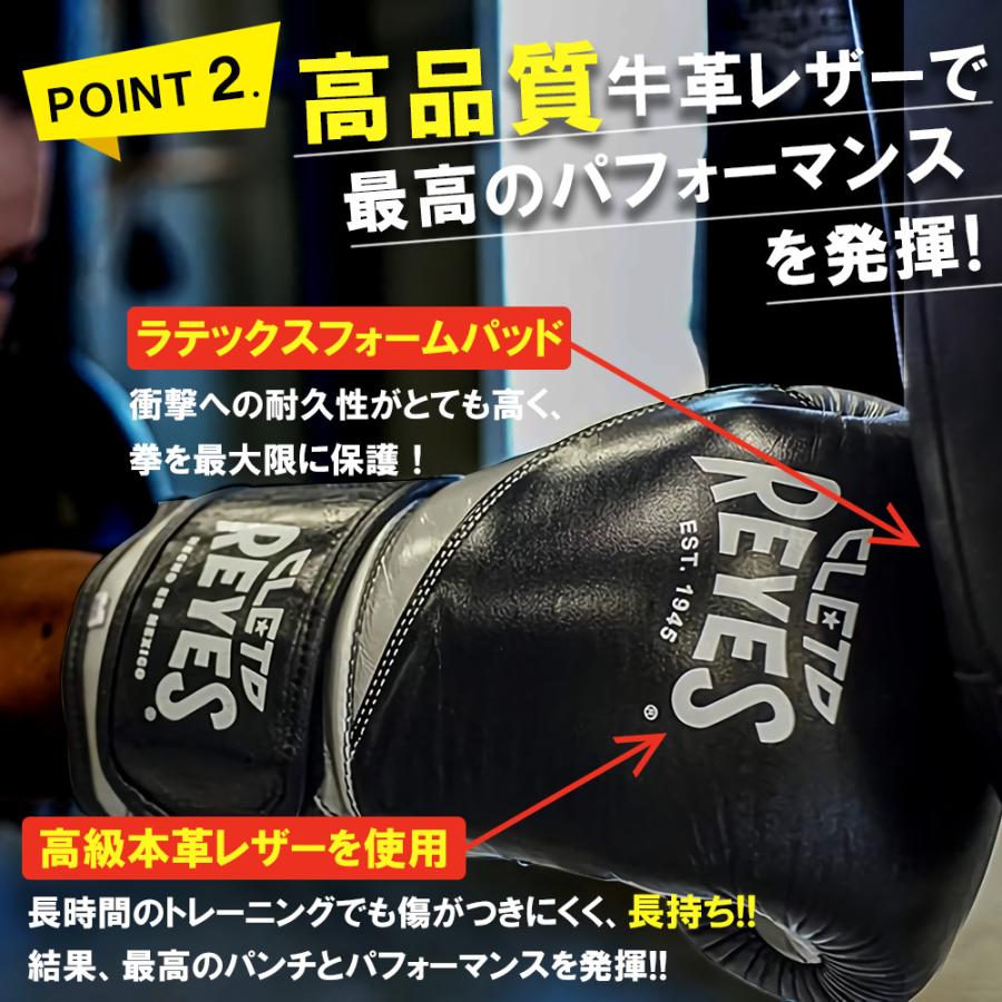 Reyes（レイジェス） グローブ ボクシング ベルクロ式 New 本革