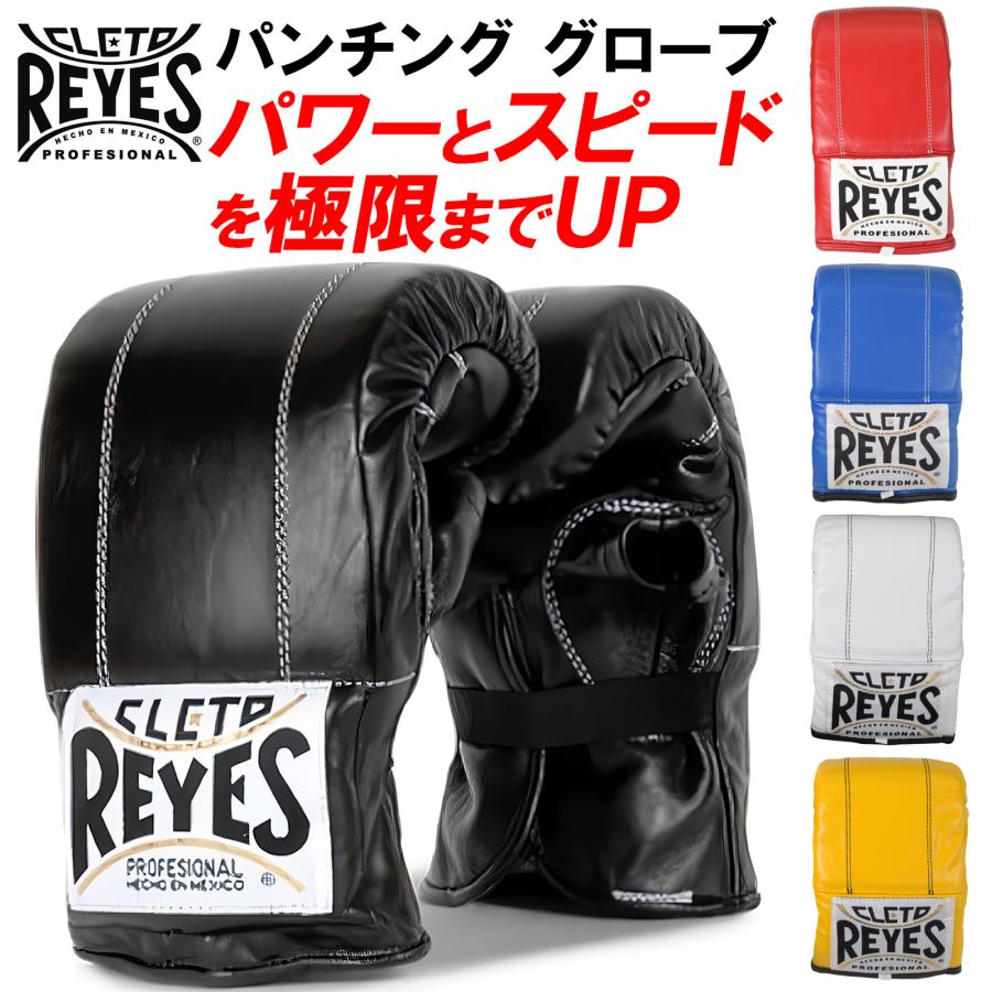 REYES 公式 レイジェス ボクシンググローブ 本革 ゴム式 バック打ち