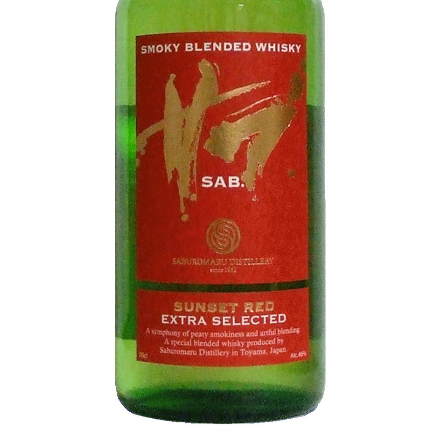三郎丸蒸留所 ブレンデッドウイスキー サブ.サンセットレッド 700ml