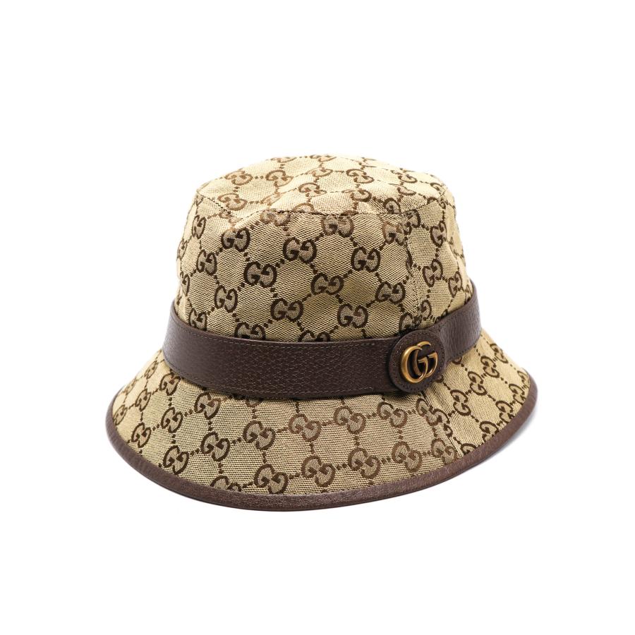 GUCCI（グッチ） GGキャンパス フェドラハット バケットハット