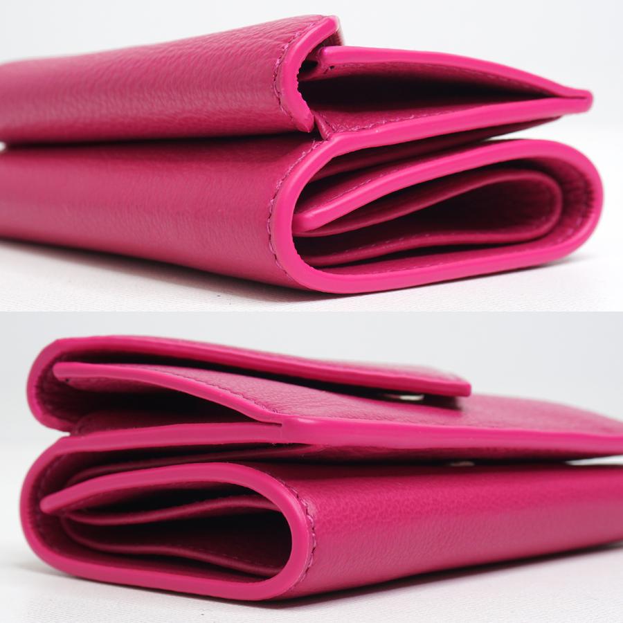 BALENCIAGA（バレンシアガ） ペーパーミニウォレット 三つ折り財布