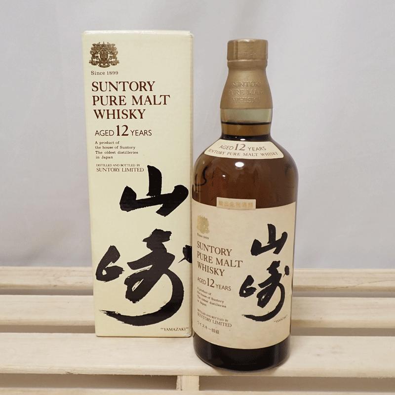 未開栓】SUNTORY サントリー 山崎 12年 PURE MALT ピュアモルト