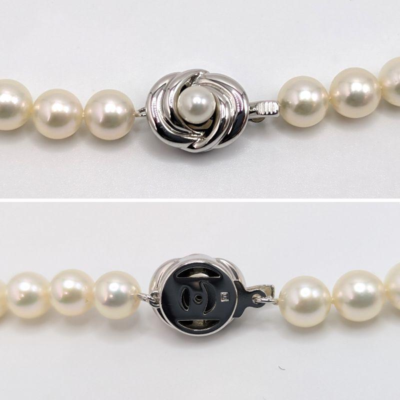 TASAKI（タサキ） 田崎真珠 パールネックレス 43cm 7.5mm〜8.0mm真珠 S