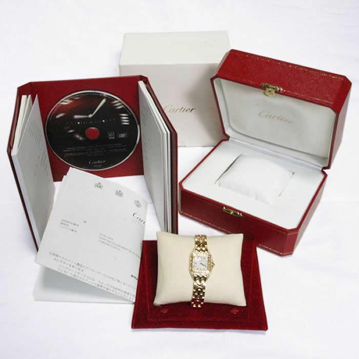 Cartierカルティエ パンテールSM18Kベルトコマ×2個 時計ケース保証書