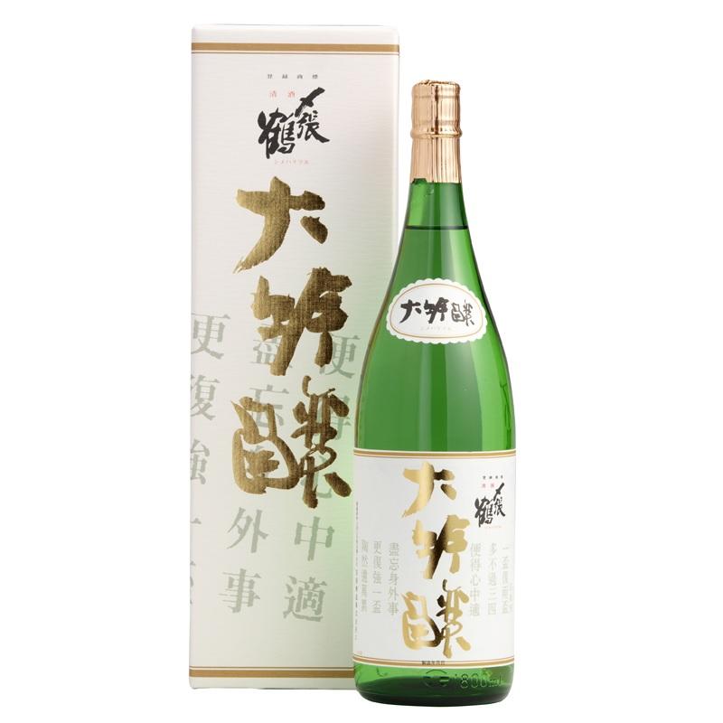 〆張鶴 【2025-11月詰】〆張鶴 大吟醸 金ラベル 1800ml 日本酒 宮尾