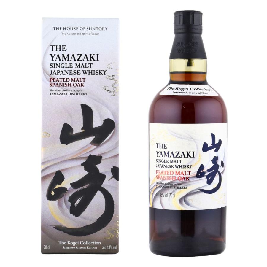 ウイスキー 43度 サントリー 山崎ピーテッドモルト スパニッシュオーク