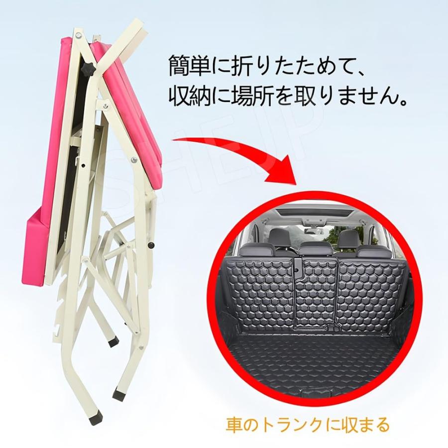 婦人科検査ベッド 折りたたみ式 ポータブル 医療用 分娩台 洗浄対応