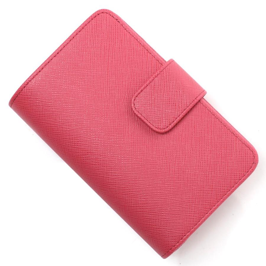 PRADA（プラダ） PRADA 2つ折り財布 小銭入れ付き SAFFIANO METAL