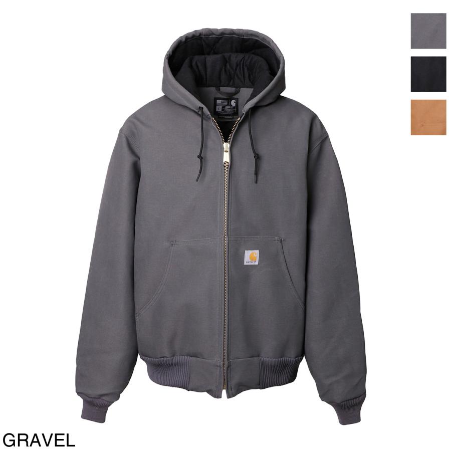 Carhartt（カーハート） 中綿入りフーデッドブルゾン FIRM DUCK