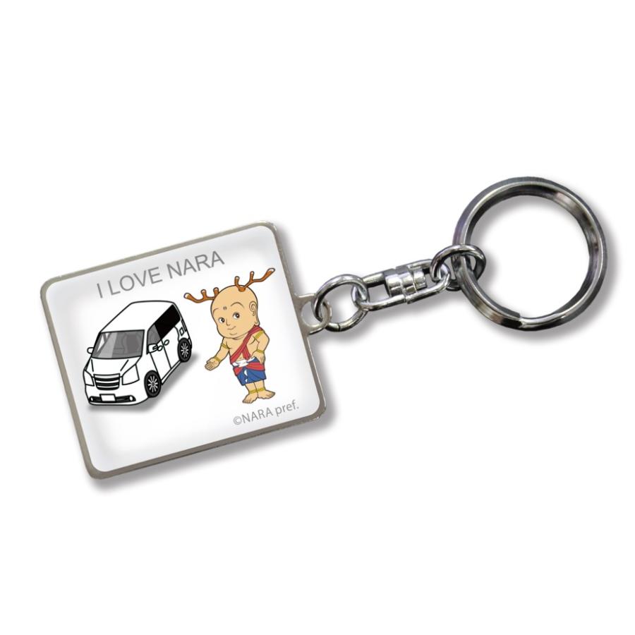 MKJP 車種別かわカッコいい キーホルダー トヨタ ノア ZRR70 前期 ゆう