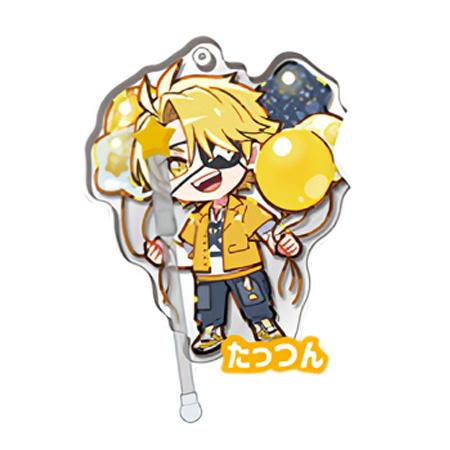 stasto デコラPICアクリル カラフルピーチ たっつん 単品 からぴち