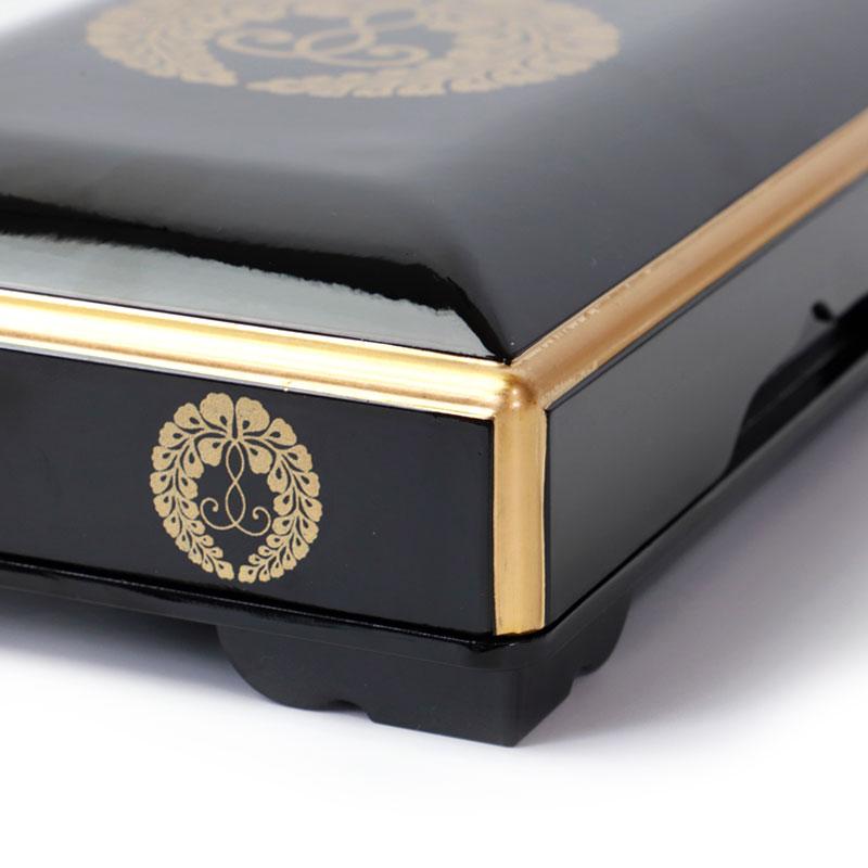 みよし漆器本舗 仏具 PC 御文章箱 中サイズ 22.5cm 日本製 国産 御文箱