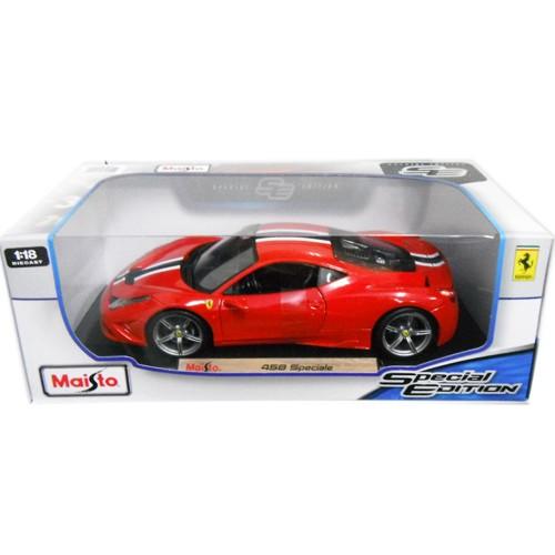 マイスト ミニカー Ferrari 458 Speciale red 1/18 Maisto 全国送料