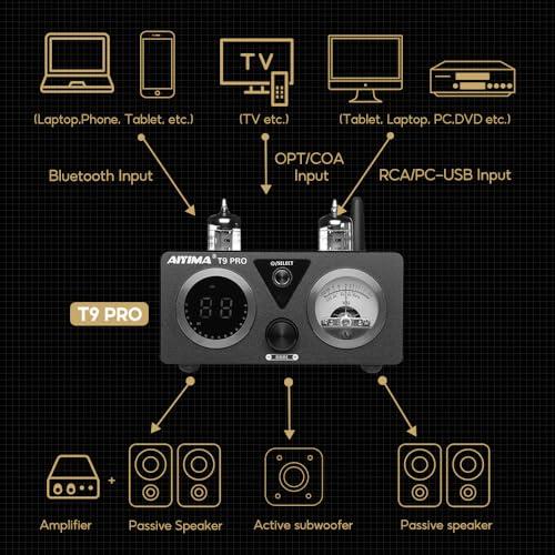 mitsuさん専用、AIYIMA TUBE-T9 真空管AMP【訳あり】 mitsuさん専用