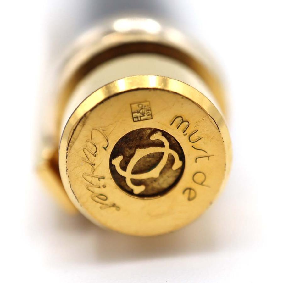 質屋 Cartier カルティエ 万年筆 トリニティ 18K 750 ゴールド 文房具