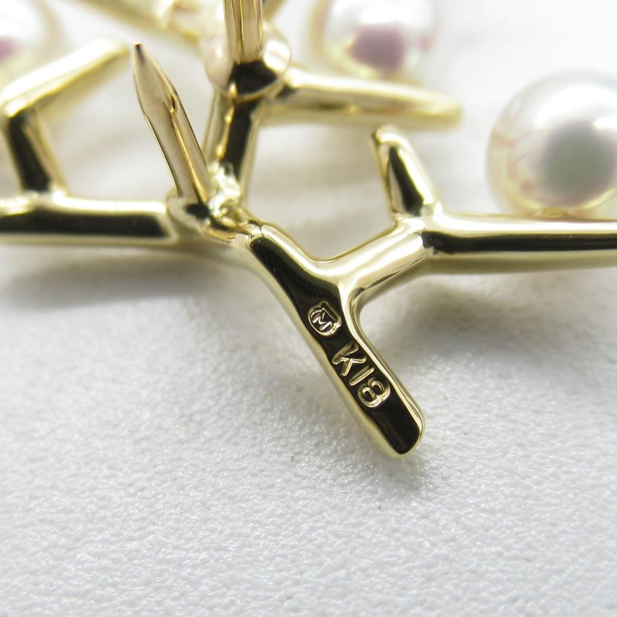 MIKIMOTO（ミキモト） 幸福の木 ピンブローチ ブランドオフ MIKIMOTO