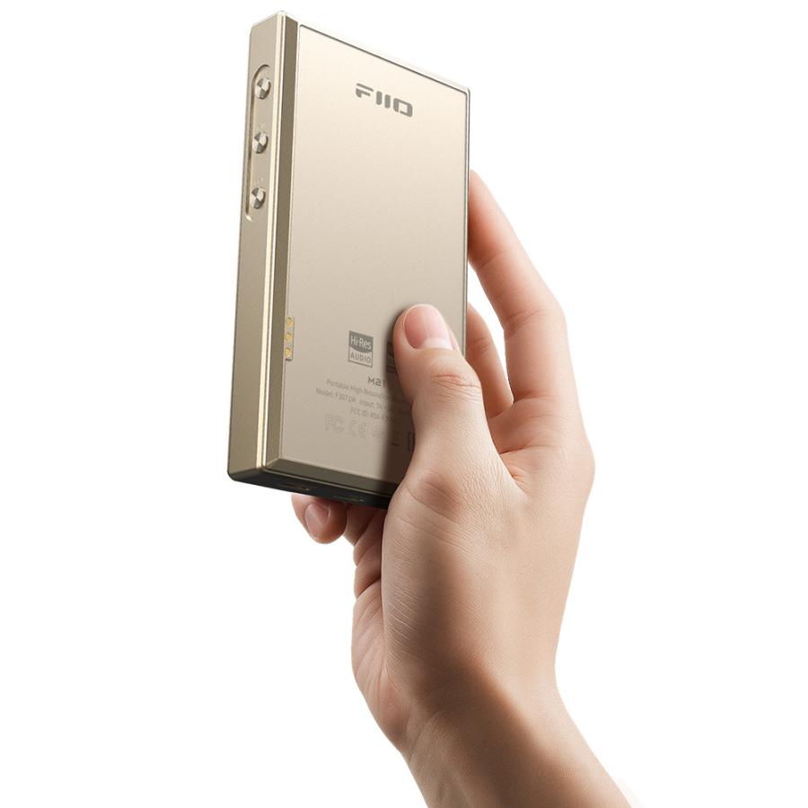 FIIO デジタルオーディオプレーヤー M21 ゴールド + 専用レザーケース
