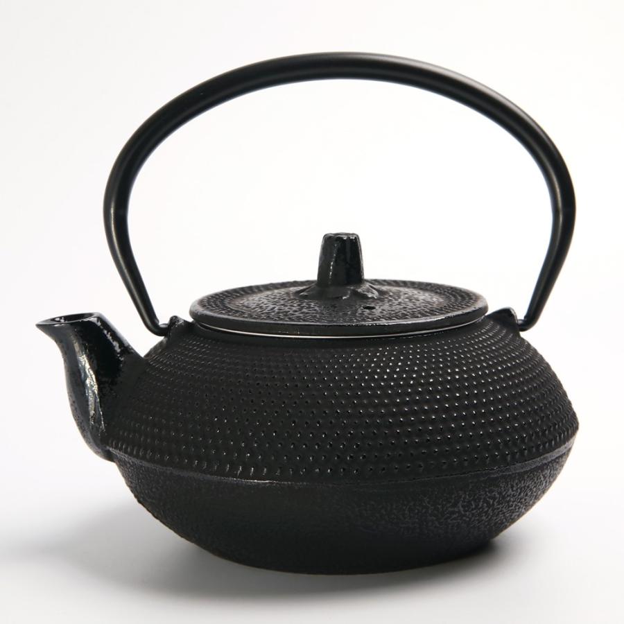 鉄瓶 南部鉄器 及春鋳造所 及春 鉄急須 あられ 六角利休 瓶敷名入れ