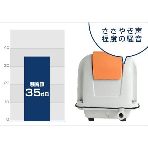 安永エアポンプ エアーポンプ AP-30P (30L/省エネ型) 【AP-30F LP-30A