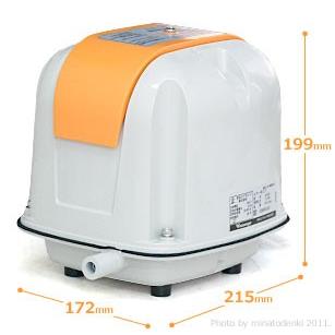 安永エアポンプ エアーポンプ AP-100F (100L/省エネ型) 【LP-100Hの