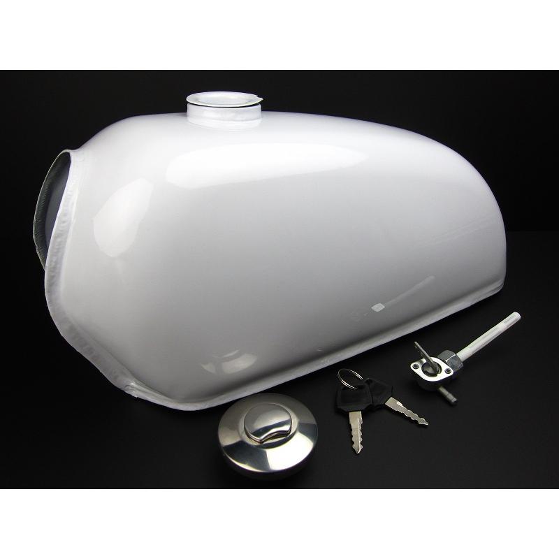 エイプ50/100 燃料タンク5.5Lホワイト : ミニモト公式 Yahoo