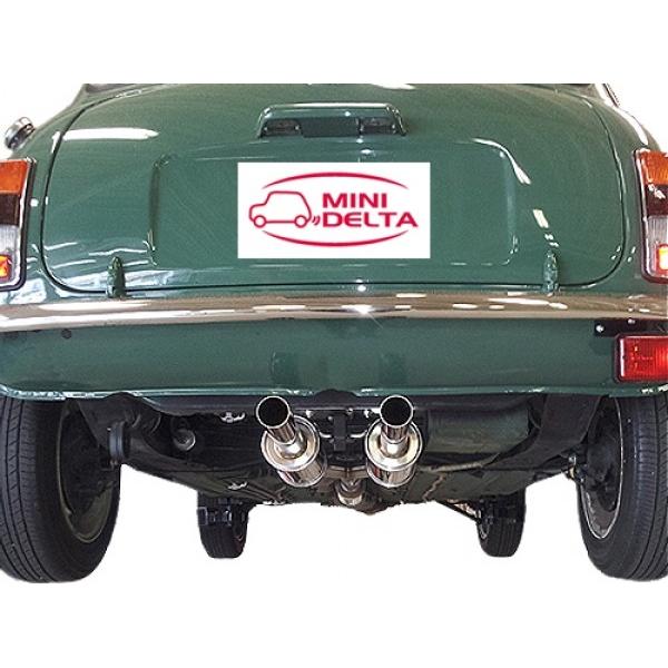 ローバーミニ/クラシックミニ DELTAN センター出しSPダブルマフラー