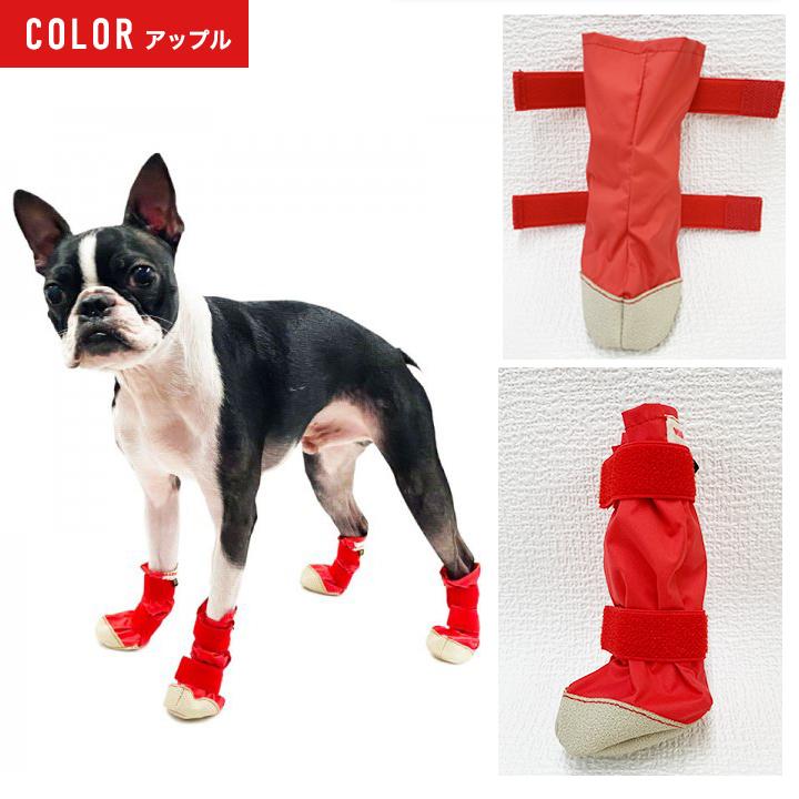 スノーマッシャーズ 犬 靴 冬用 脱げない 履かせやすい 雪や冷えから足