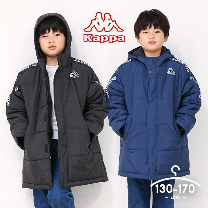 Kappa（カッパ） 中綿ジャケット キッズ ハーフコート ベンチコート