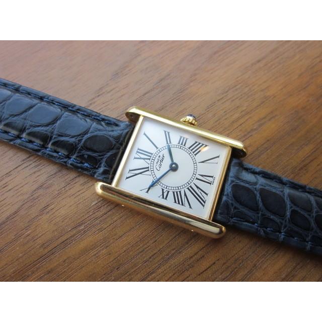 TANK（Cartier） カルティエ タンク 時計ベルト 15mm カシス CASSIS