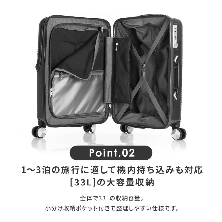 Samsonite（サムソナイト） 正規品 スーツケース 機内持ち込み Sサイズ