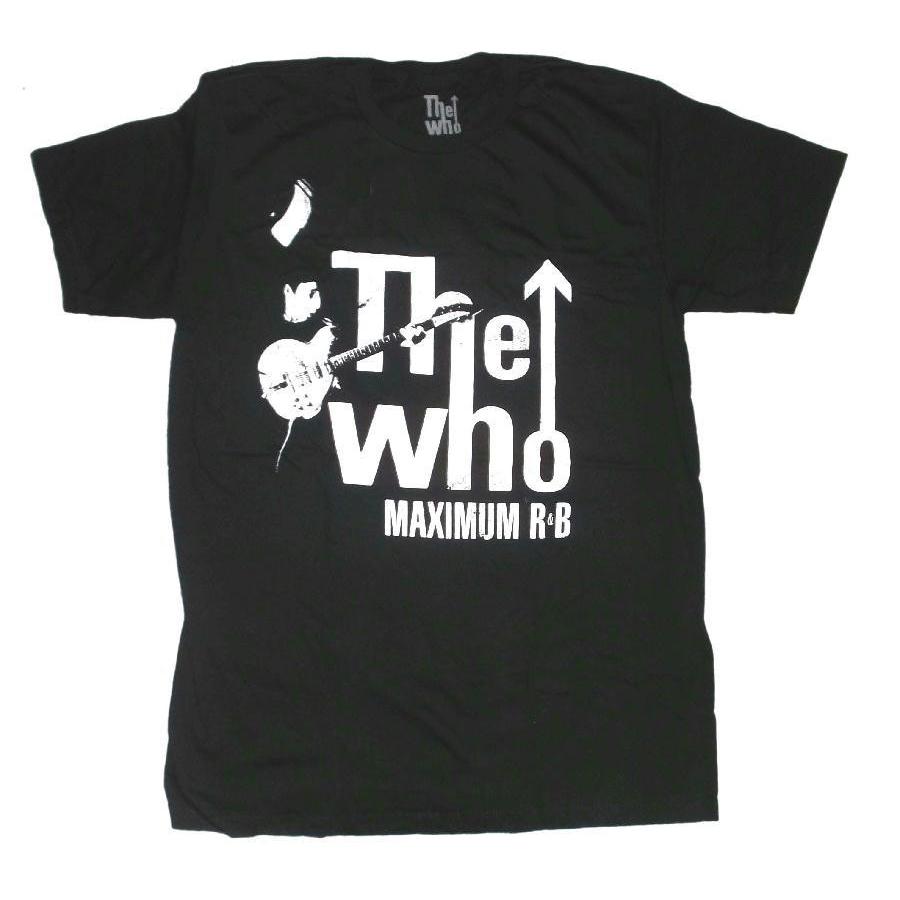 ROCK OFF ザ・フー Tシャツ The WHO Maximum R&B 黒 正規品