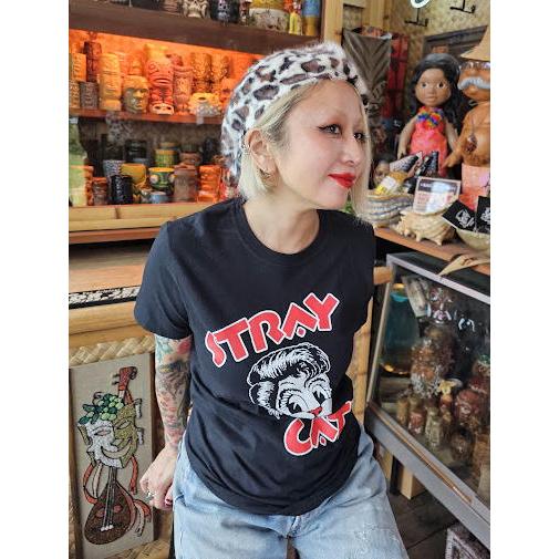 ストレイ キャッツ Tシャツ Stray Cats 黒 正規品 : マンブルズ バンド