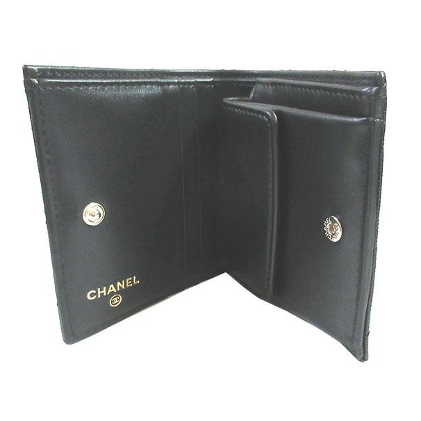 CHANEL（シャネル） ≪ 新品 ≫ マトラッセ 二つ折り財布 ミニ AP3603
