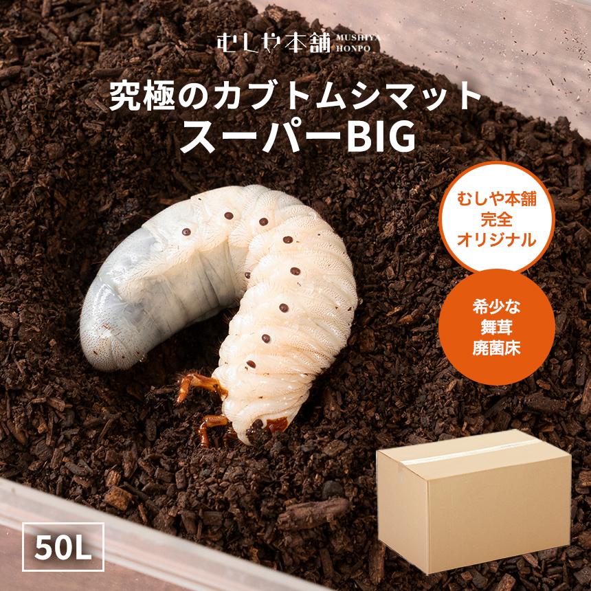 お徳用！廃菌床カブトムシマット「スーパーBIG」お徳用50リットル