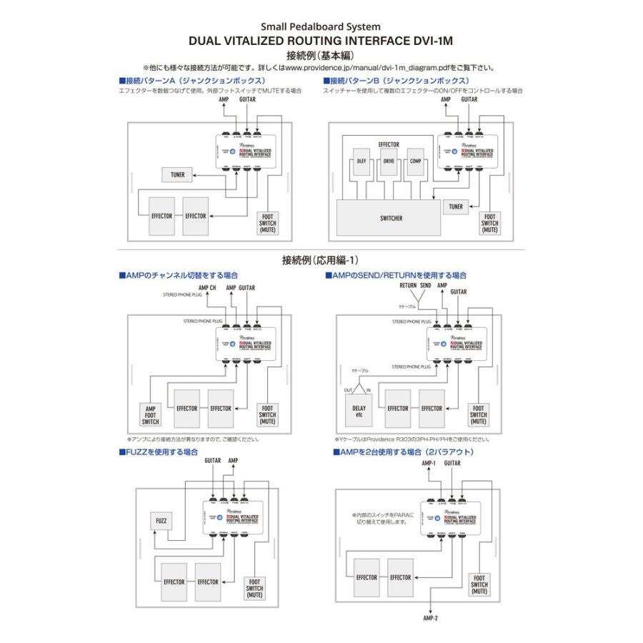 Providence DVI-1M DUAL VITALIZED ROUTING INTERFACE スモール ペダル