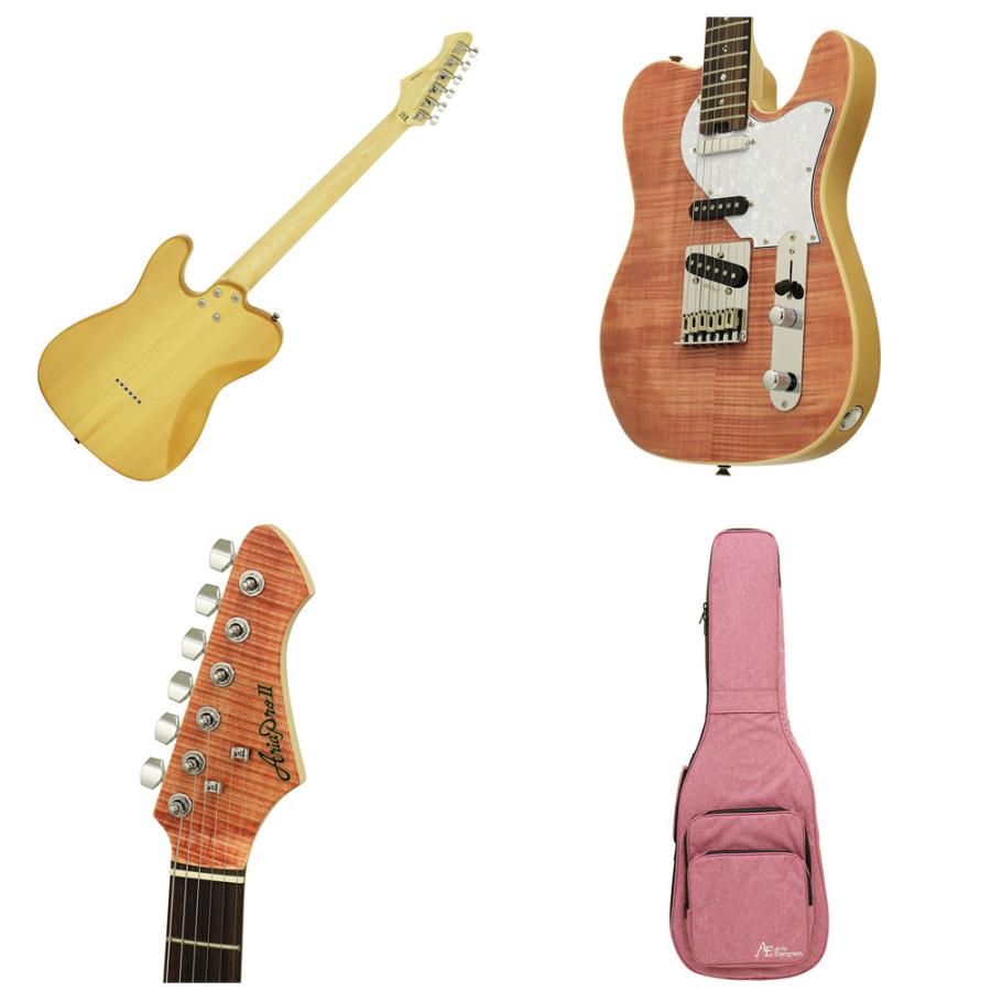 Gibson（ギブソン） AriaProII エレキギター 615-AE200 MP(Misty Pink