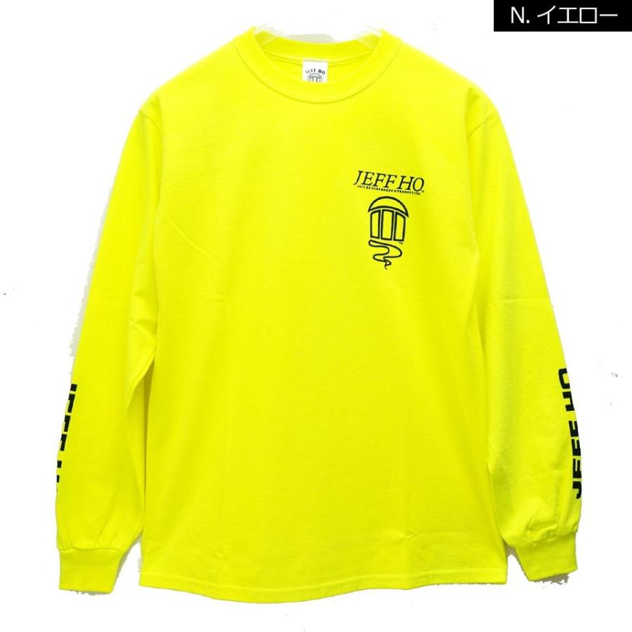 ジェフホー JEFF HO ロンT 長袖 Tシャツ LOGO L/S Tee ブラック