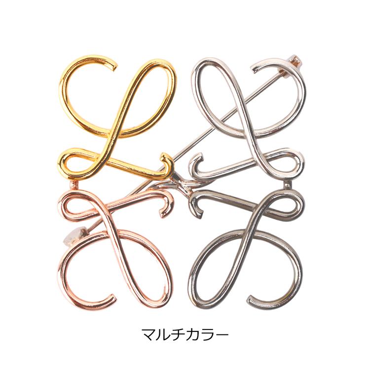LOEWE（ロエベ） [新品/正規ラッピング済] ブローチ アナグラム マルチ