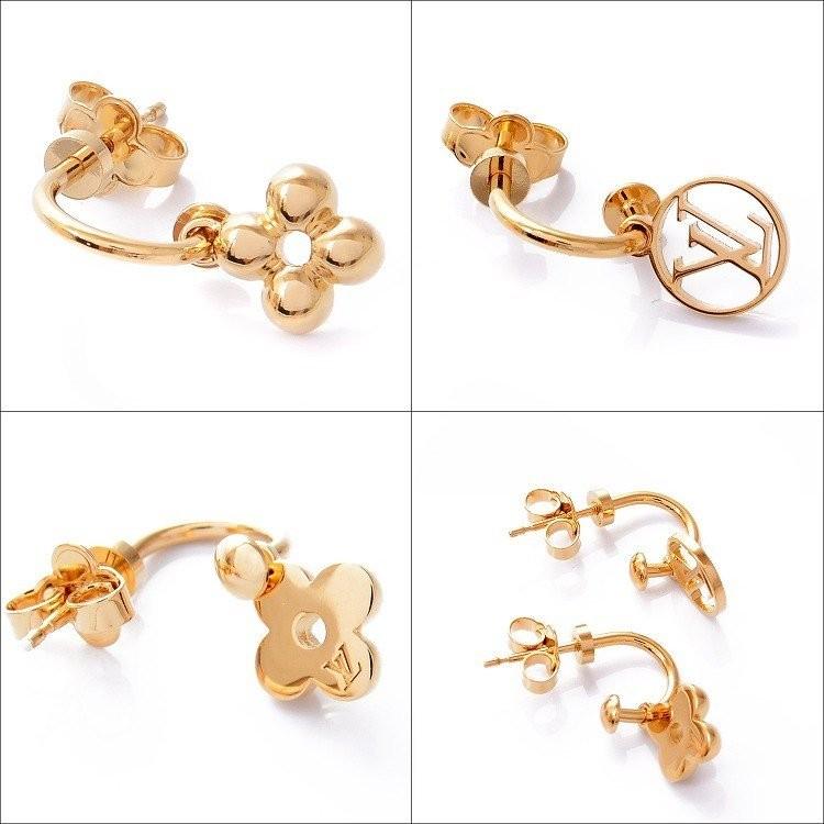 LOUIS VUITTON（ルイ・ヴィトン） ピアス 両耳用 ブックル ドレイユ