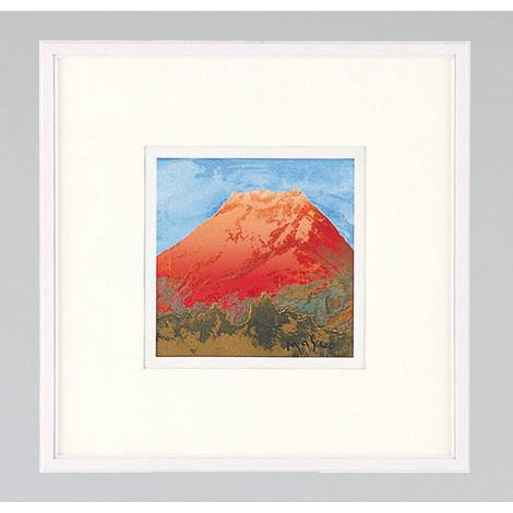 赤富士（大） 池田満寿夫