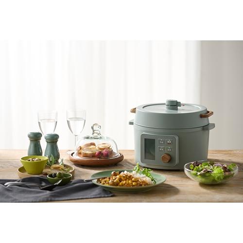IRIS OHYAMA 割引 電気圧力鍋 3L KPC-MA3 ピスタチオグリーン 電気圧力
