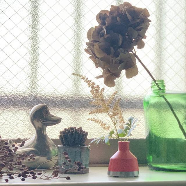 一輪挿し 花瓶 フラワーベース アルミ 小さい おしゃれ Alx Vase Kaku