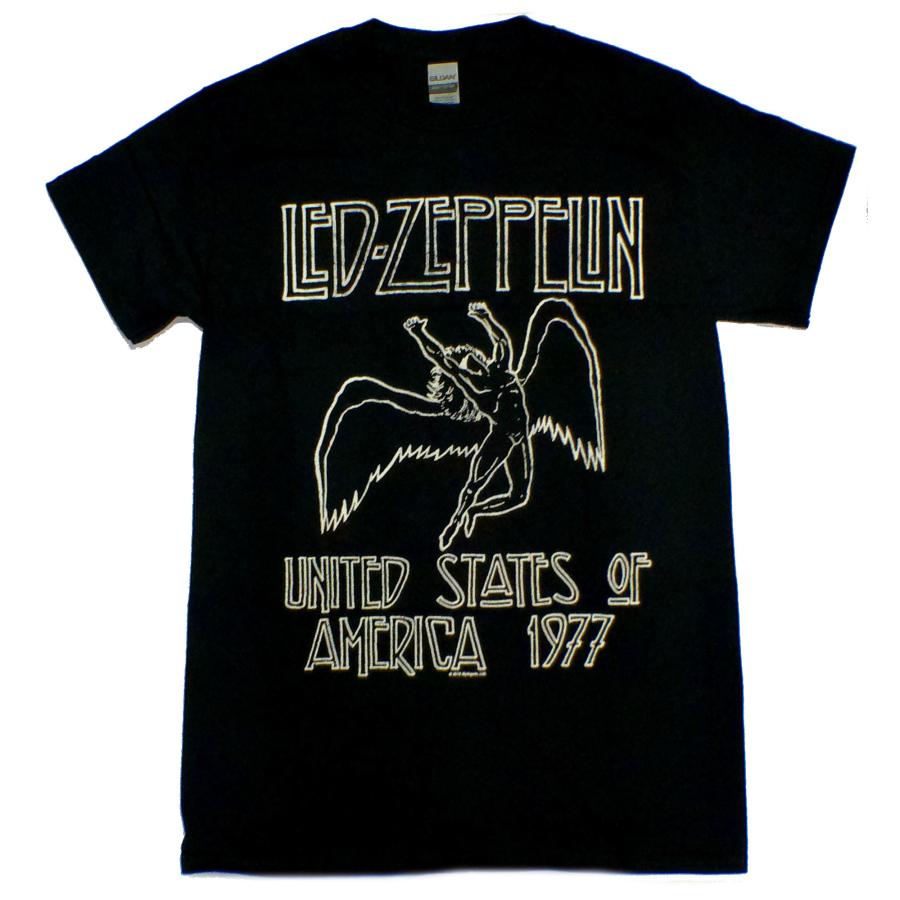 LED ZEPPELIN】レッドツェッペリン「USA '77」Tシャツ : NO-REMORSE