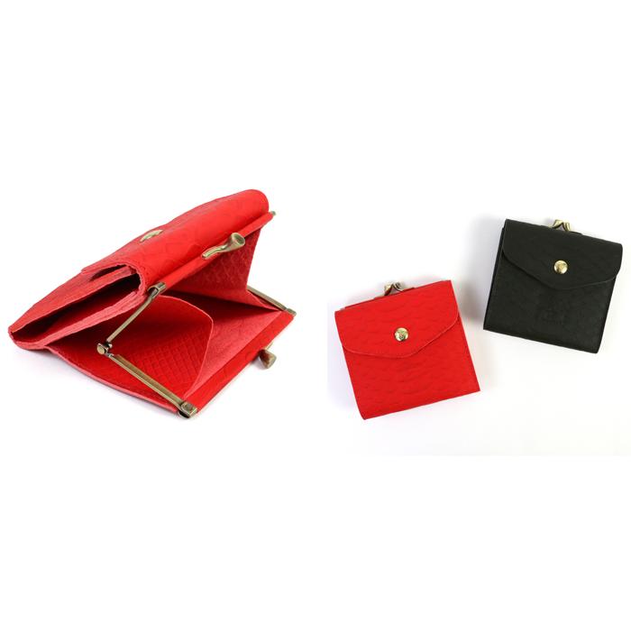 IL BISONTE（イルビゾンテ） 財布 がま口財布 二つ折り財布 日本限定