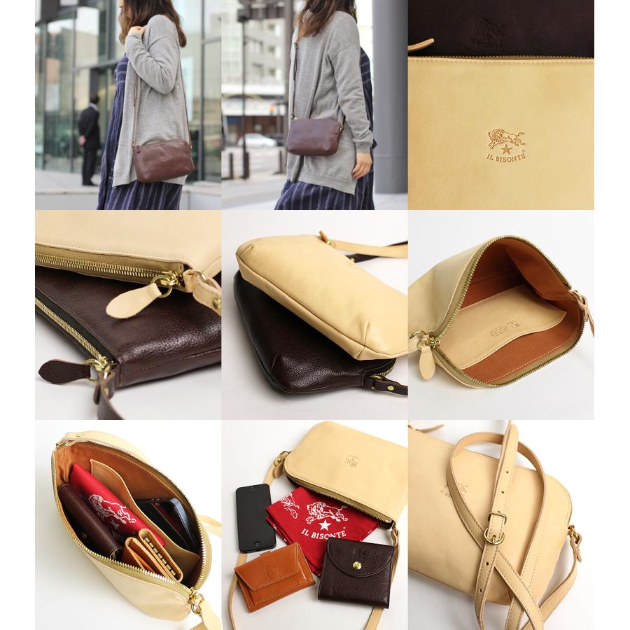 IL BISONTE（イルビゾンテ） バッグ ショルダーバッグ L字ジップ