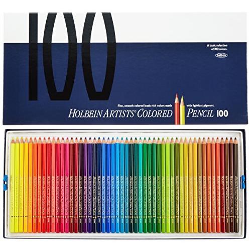 アーチスト色鉛筆 OP940 100色 紙函セット ホルベイン]色鉛筆 100色