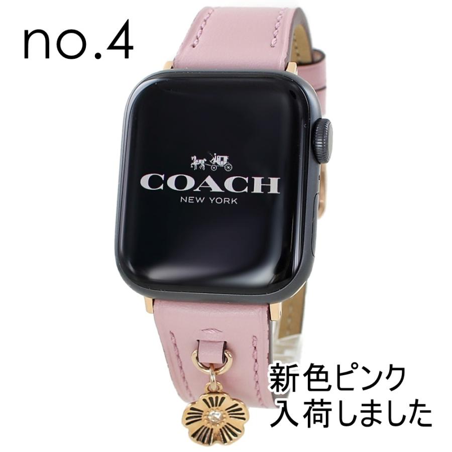 COACH（コーチ） アップルウォッチ ベルト バンド レディース 革 交換